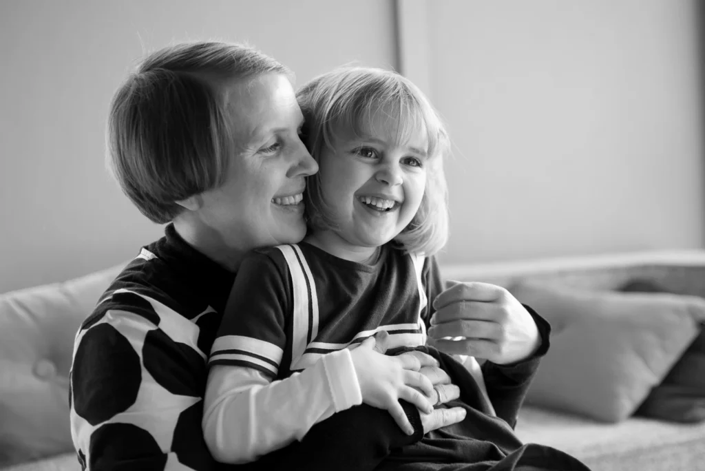 Familiärer Moment voller Ruhe und Nähe